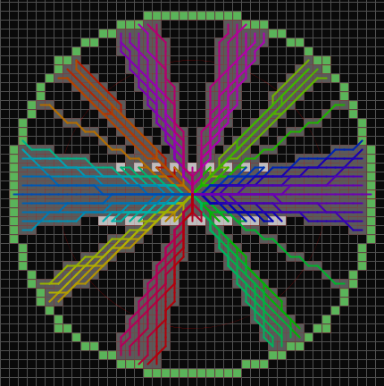 Cells blocking visibility